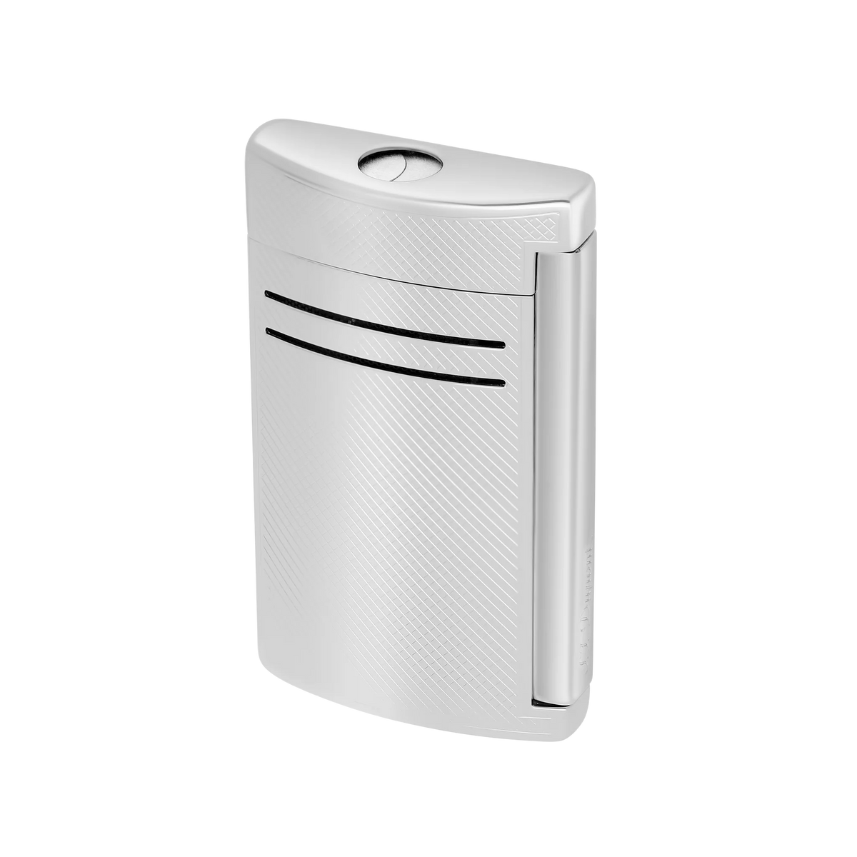 S.T. Dupont MaxiJet Torch Lighter Silver Chrome Grid - 020157N – Vasco ...